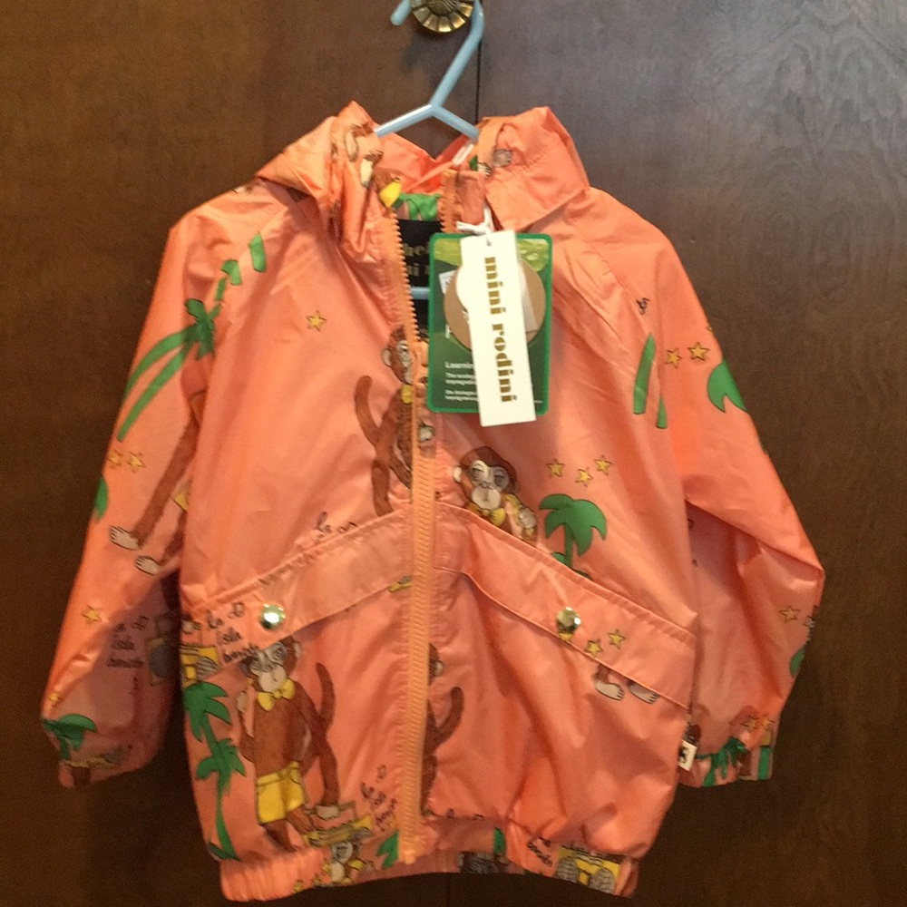 Mini Rodini windbreaker jacket.  New with tag!